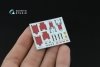 Quinta Studio QD+48349 Kawasaki T-4 3D-Printed & coloured Interior on decal paper (Hasegawa) (with 3D-printed resin parts) 1/48